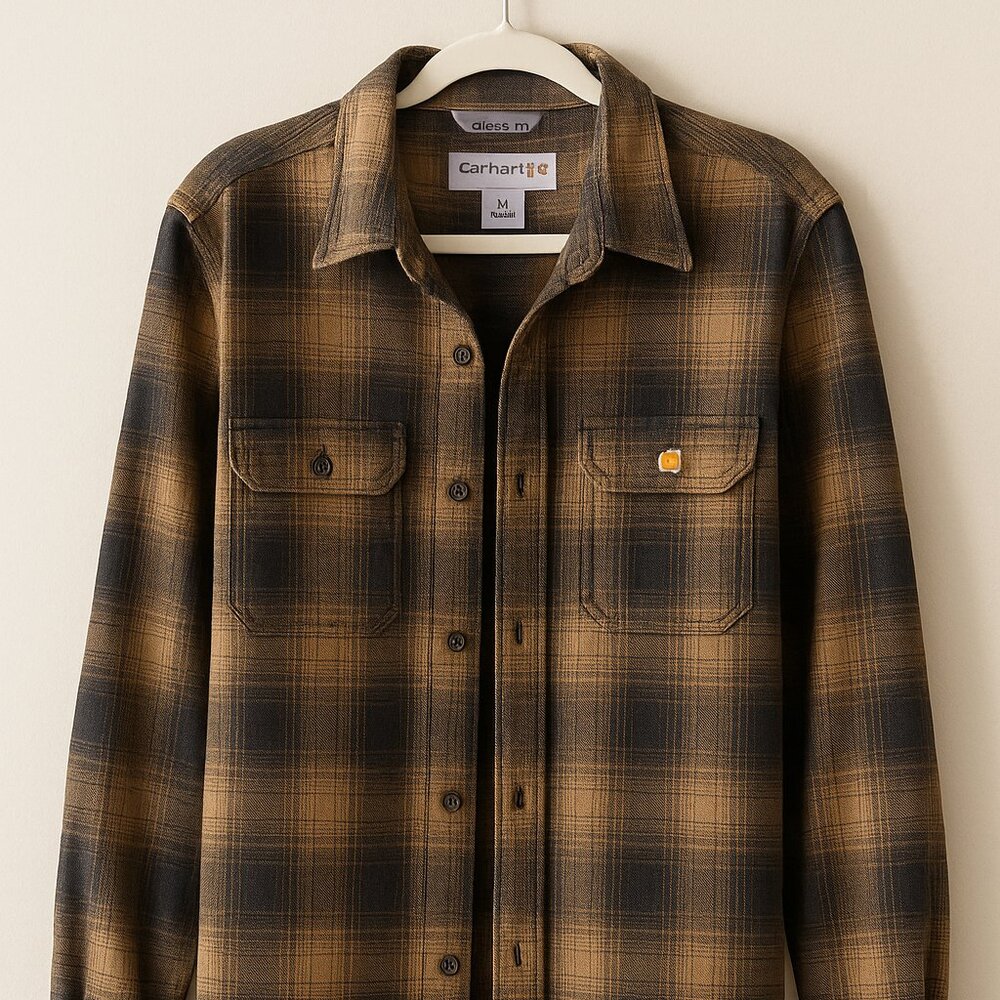 Carhartt Original Fit Plaid Flannel Shirt